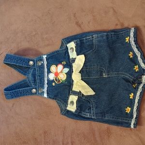 Girls shorts overalls